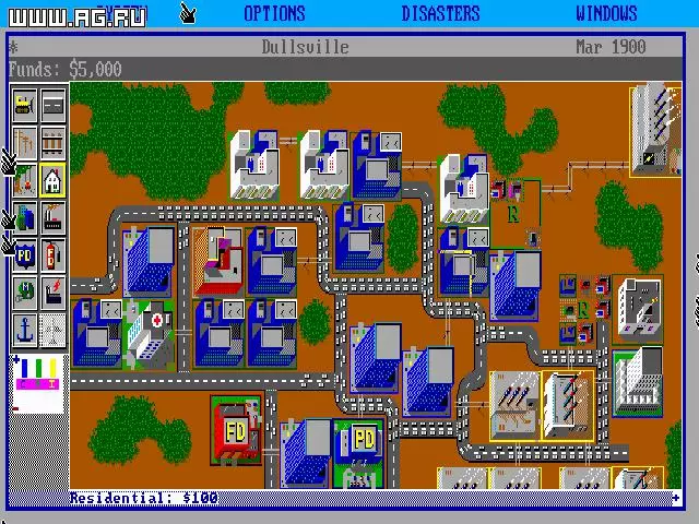 -SimCity (1989)-游戏截图-好玩游戏库
