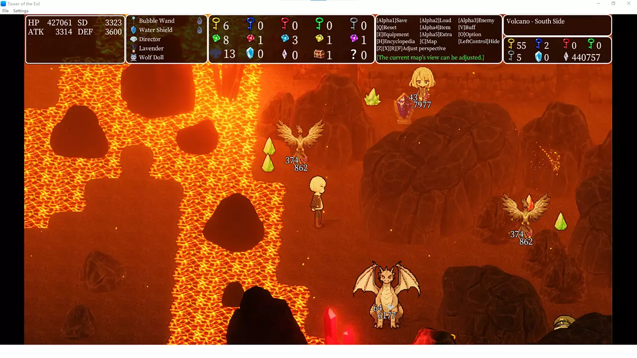 魔塔：八王之争-Tower of the Evil: Struggle of Eight Queens-游戏截图-好玩游戏库