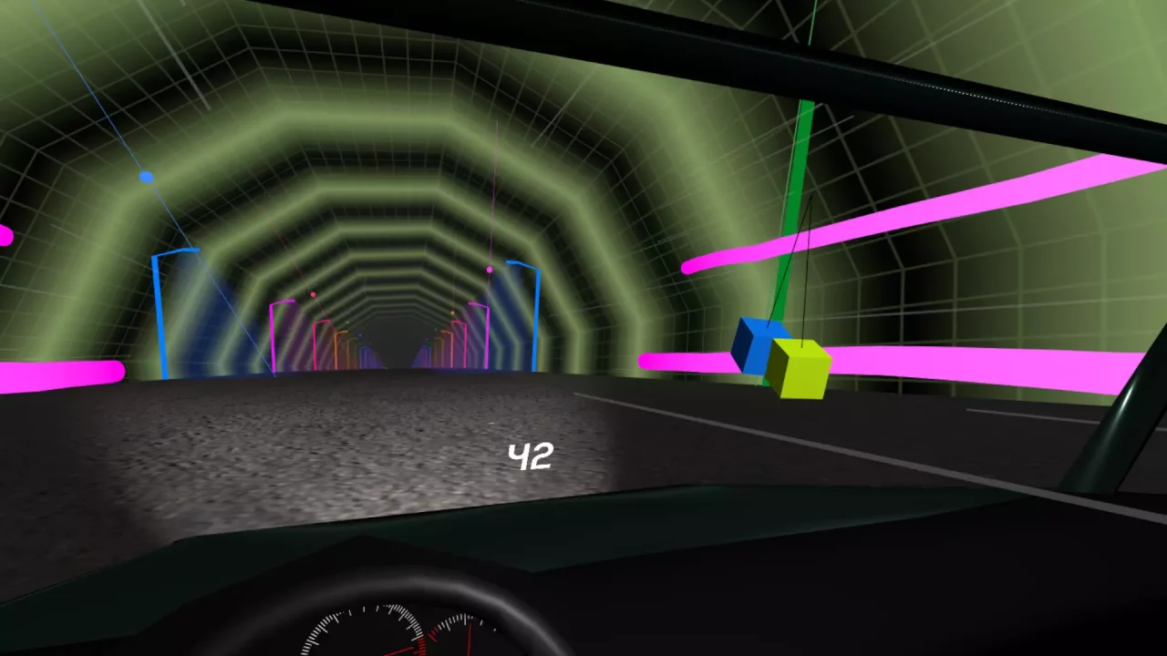 -Audio Drive Neon-游戏截图-好玩游戏库