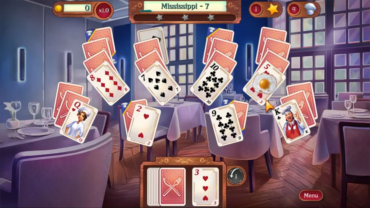 -Chef Solitaire: USA-游戏截图-好玩游戏库