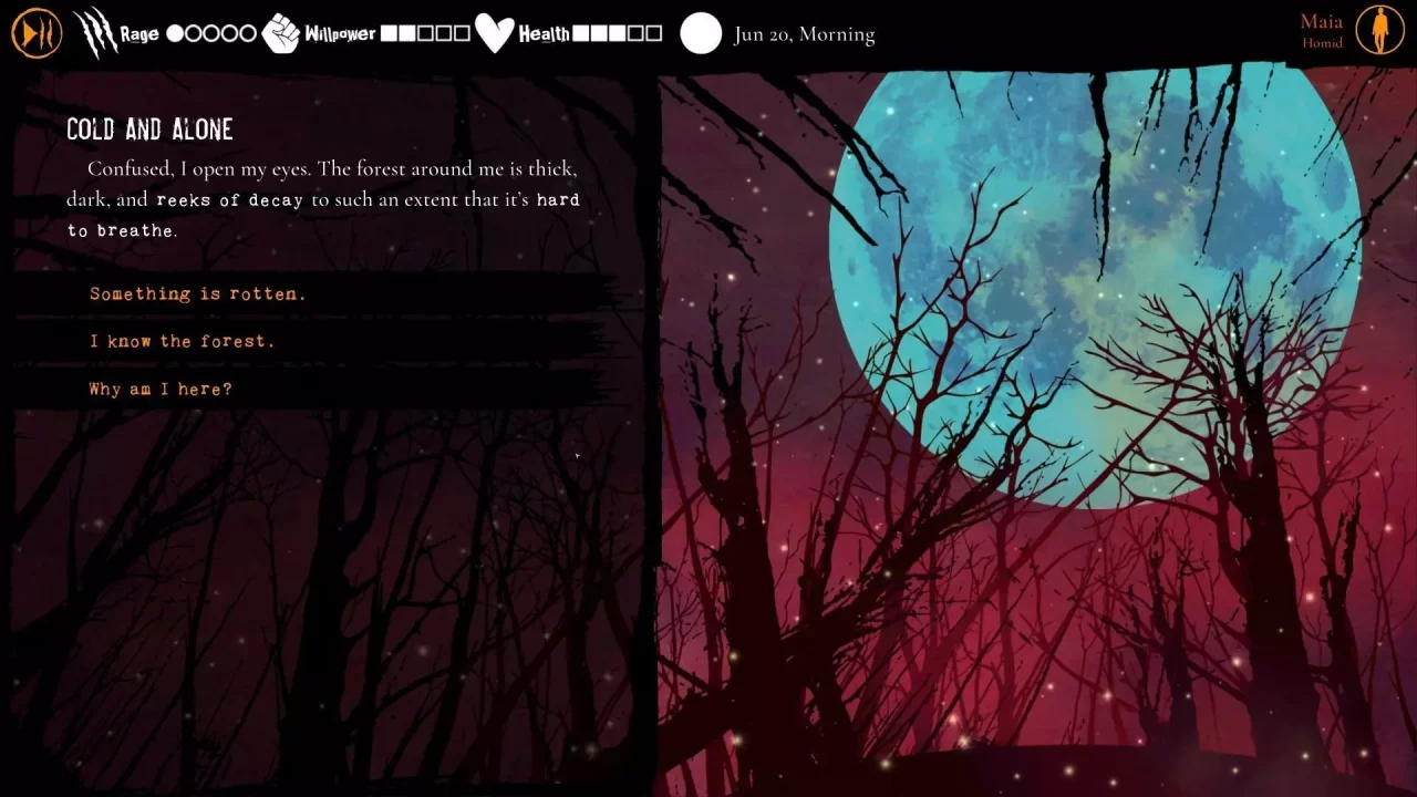 Werewolf: the Apocalypse – Heart of the Forest Demo