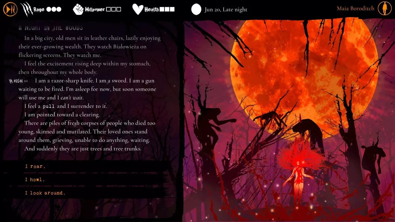 -Werewolf: the Apocalypse - Heart of the Forest Demo-游戏截图-好玩游戏库