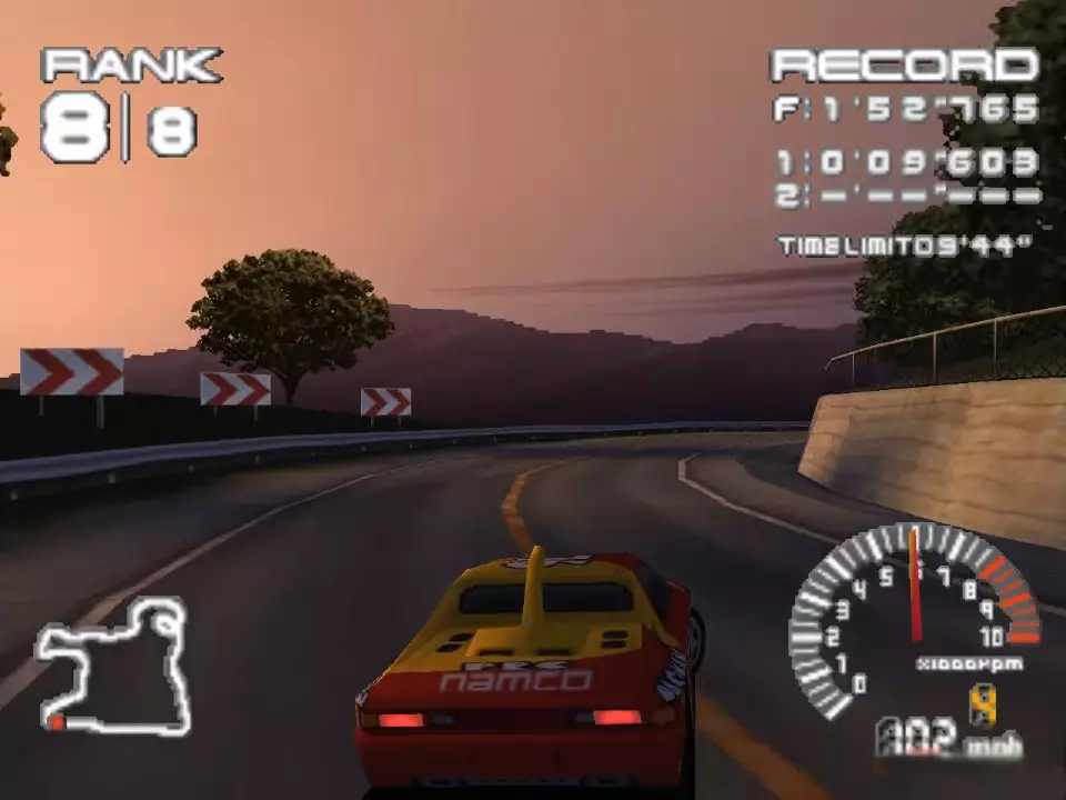 -R4: Ridge Racer Type 4-游戏截图-好玩游戏库