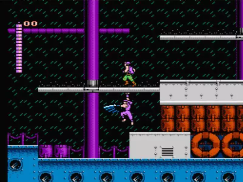 -Shadow of the Ninja (1990)-游戏截图-好玩游戏库