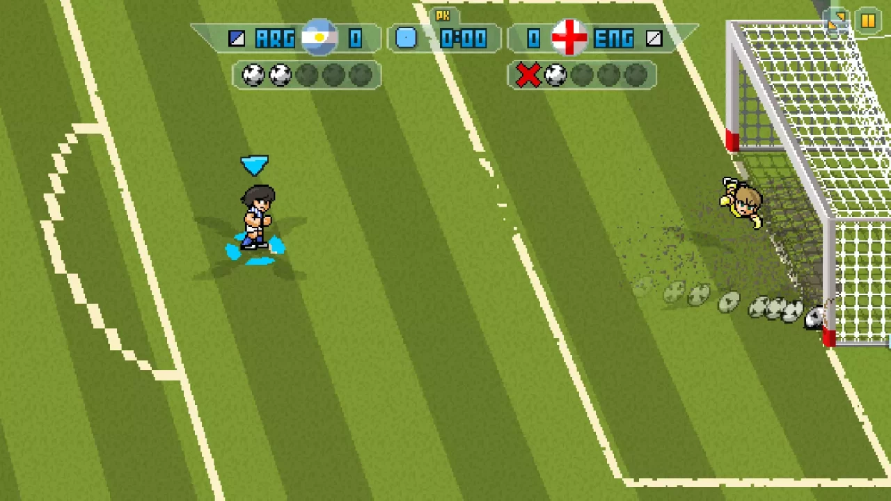 -Pixel Cup Soccer 17-游戏截图-好玩游戏库