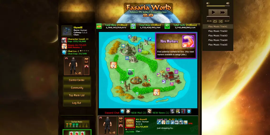 -Fasaria World: Browser MO-游戏截图-好玩游戏库