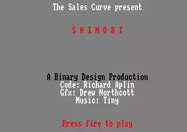 -Shinobi (1988)-游戏截图-好玩游戏库
