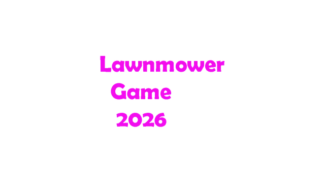 割草机游戏2026 | Lawnmower game 2026 LOGO
