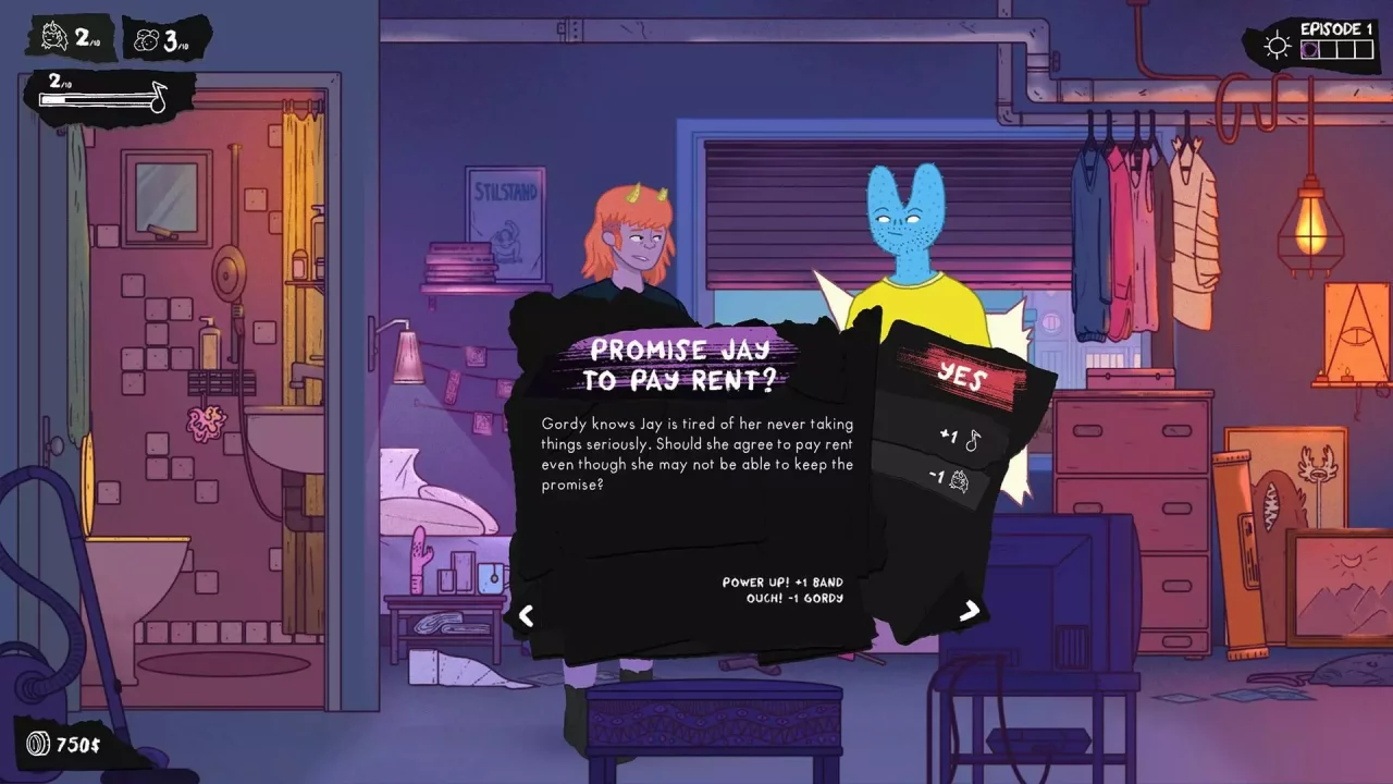 呆萌宠物-Dead Pets: A Punk Rock Slice of Life Sim-游戏截图-好玩游戏库