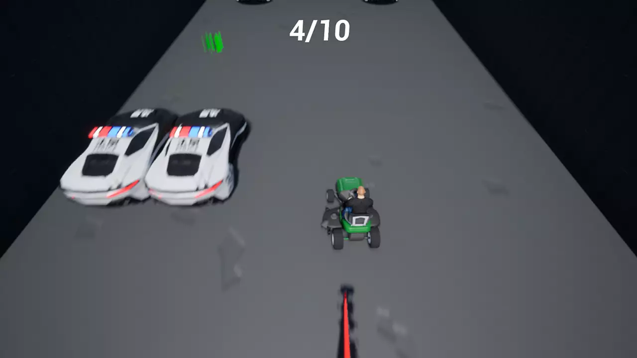 割草机：UFO大追击2-Lawnmower game Ufo Chase 2-游戏截图-好玩游戏库