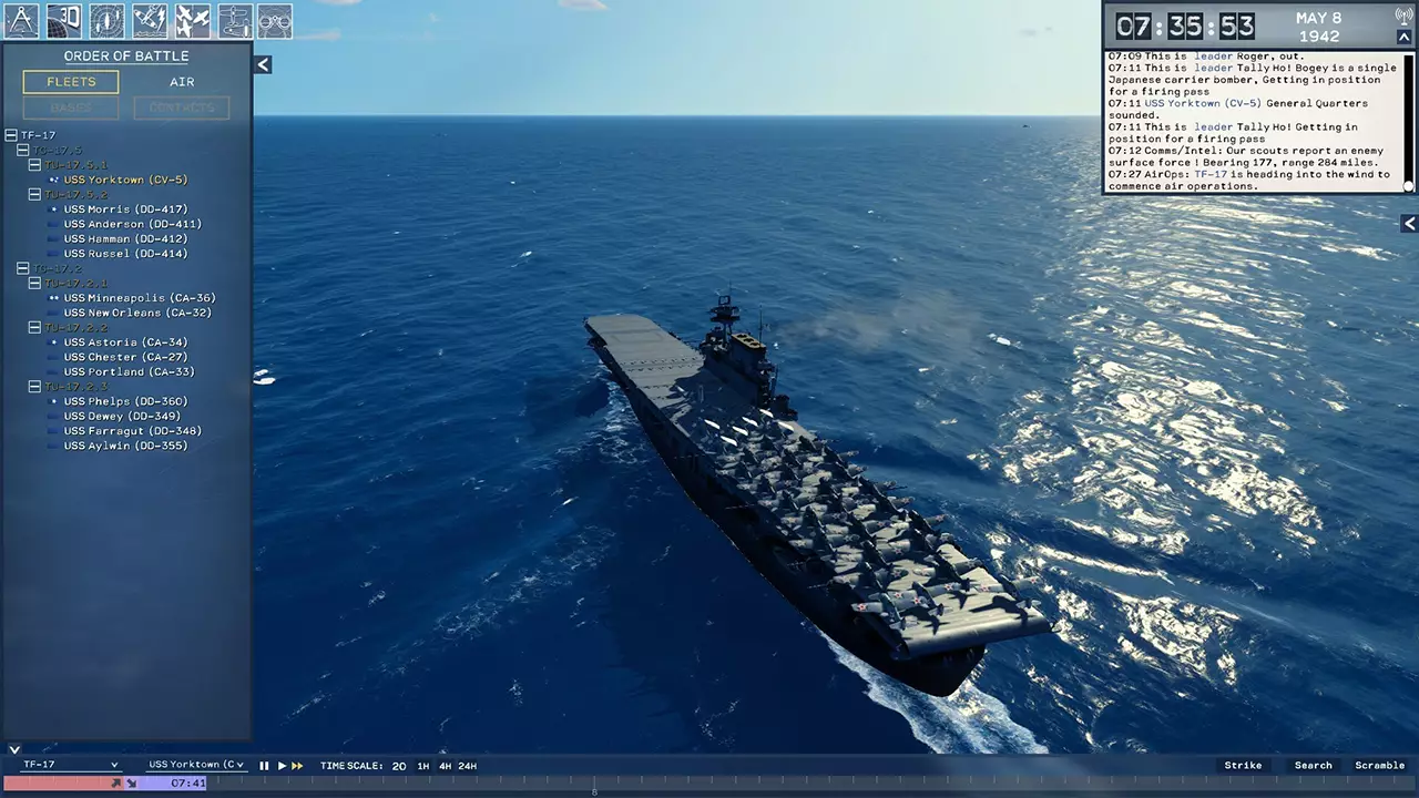 特遣舰队上将：第一卷 - 美国航母战役-Task Force Admiral: Vol.1 - American Carrier Battles-游戏截图-好玩游戏库