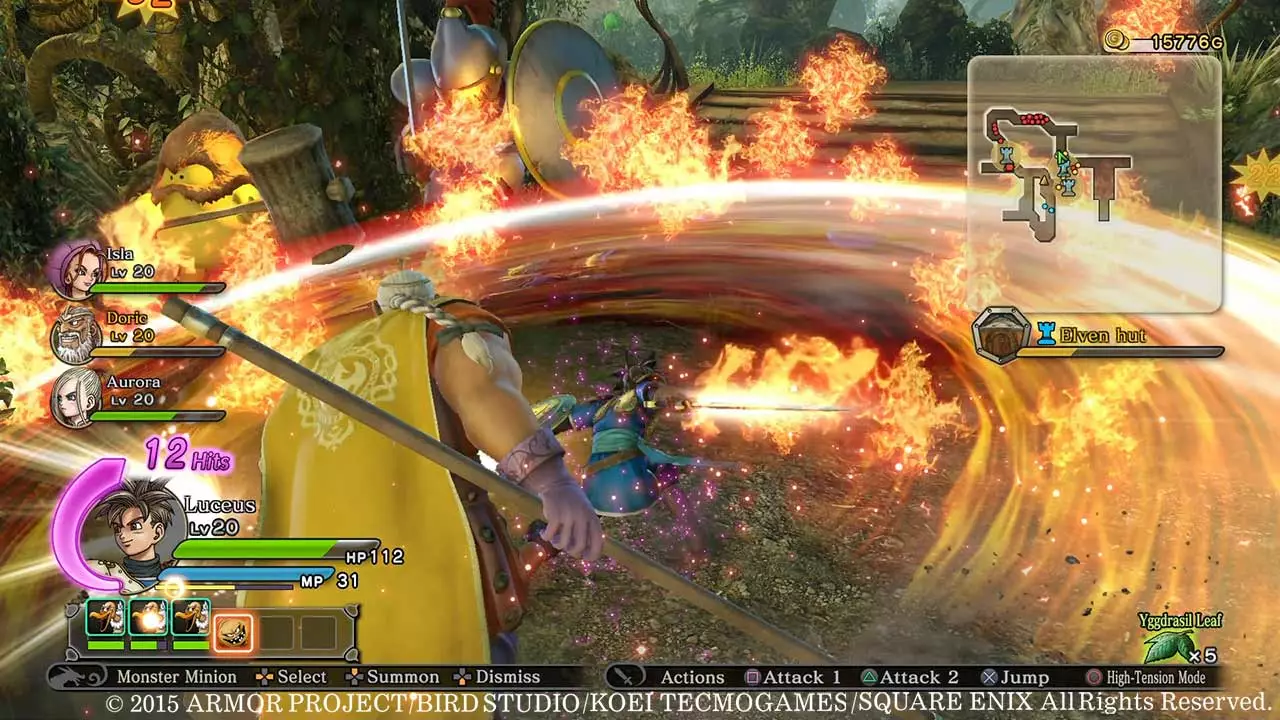 勇者斗恶龙 英雄集结：暗龙与世界树之城-DRAGON QUEST HEROES: The World Tree's Woe and the Blight Below-游戏截图-好玩游戏库
