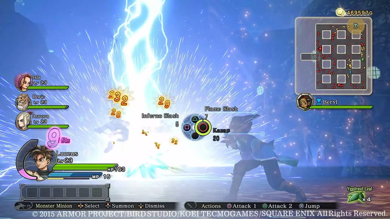 勇者斗恶龙 英雄集结：暗龙与世界树之城-DRAGON QUEST HEROES: The World Tree's Woe and the Blight Below-游戏截图-好玩游戏库