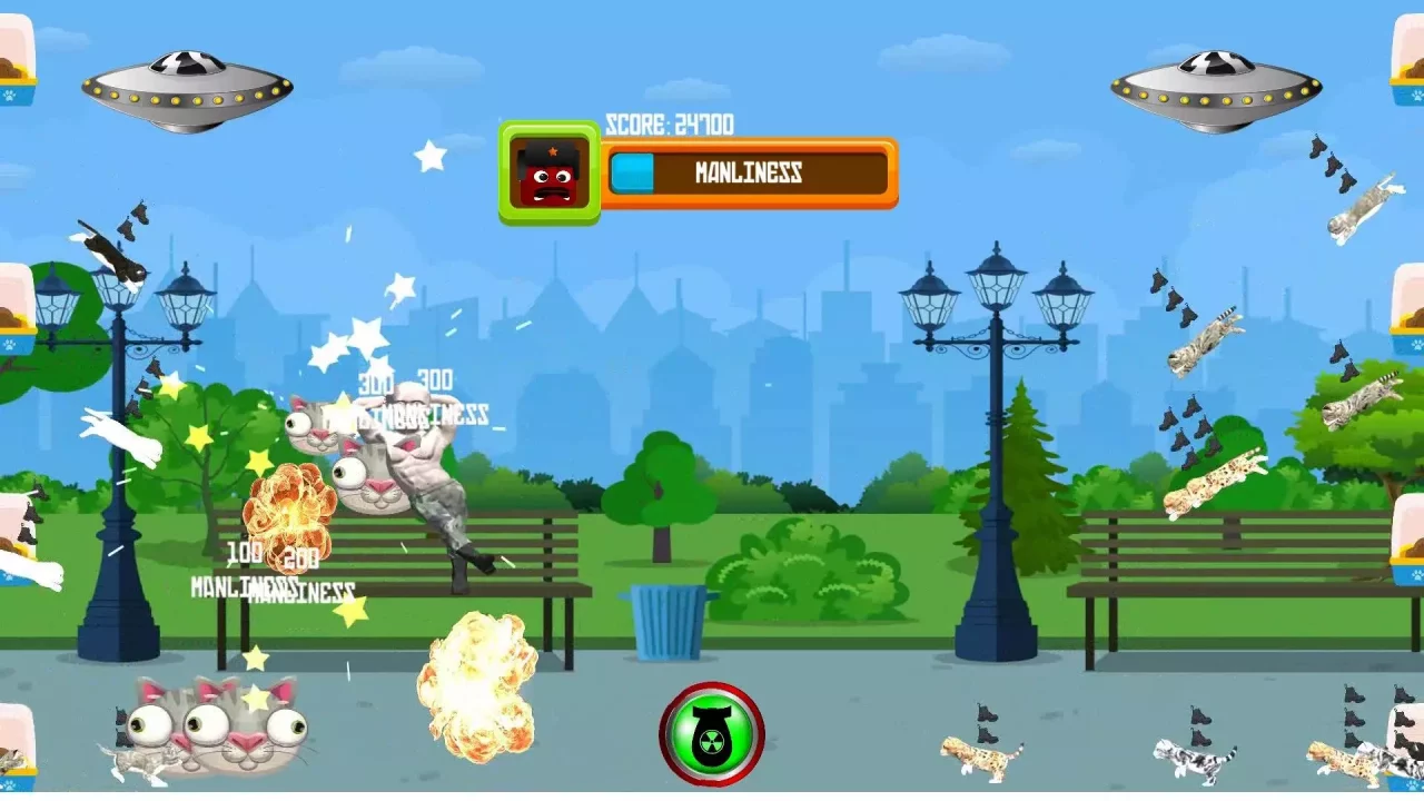 -Kicking Kittens: Putin Saves The World-游戏截图-好玩游戏库