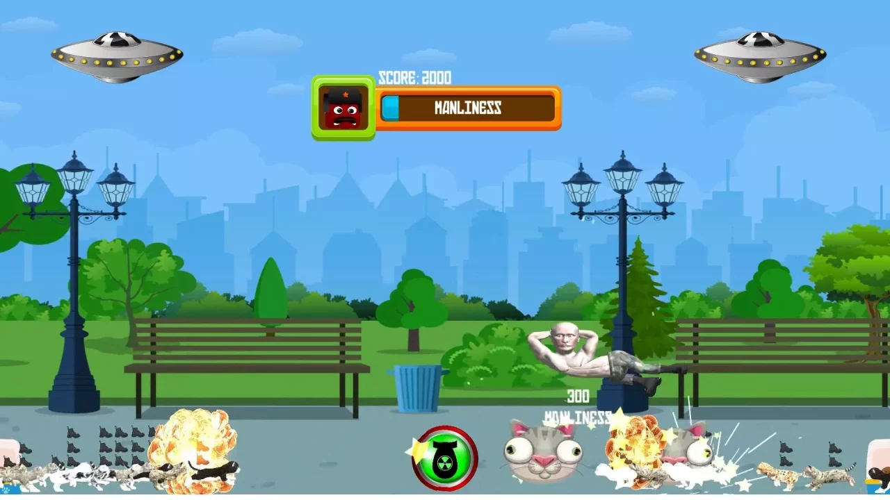 -Kicking Kittens: Putin Saves The World-游戏截图-好玩游戏库