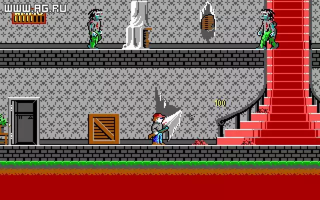 -Dangerous Dave in the Haunted Mansion-游戏截图-好玩游戏库
