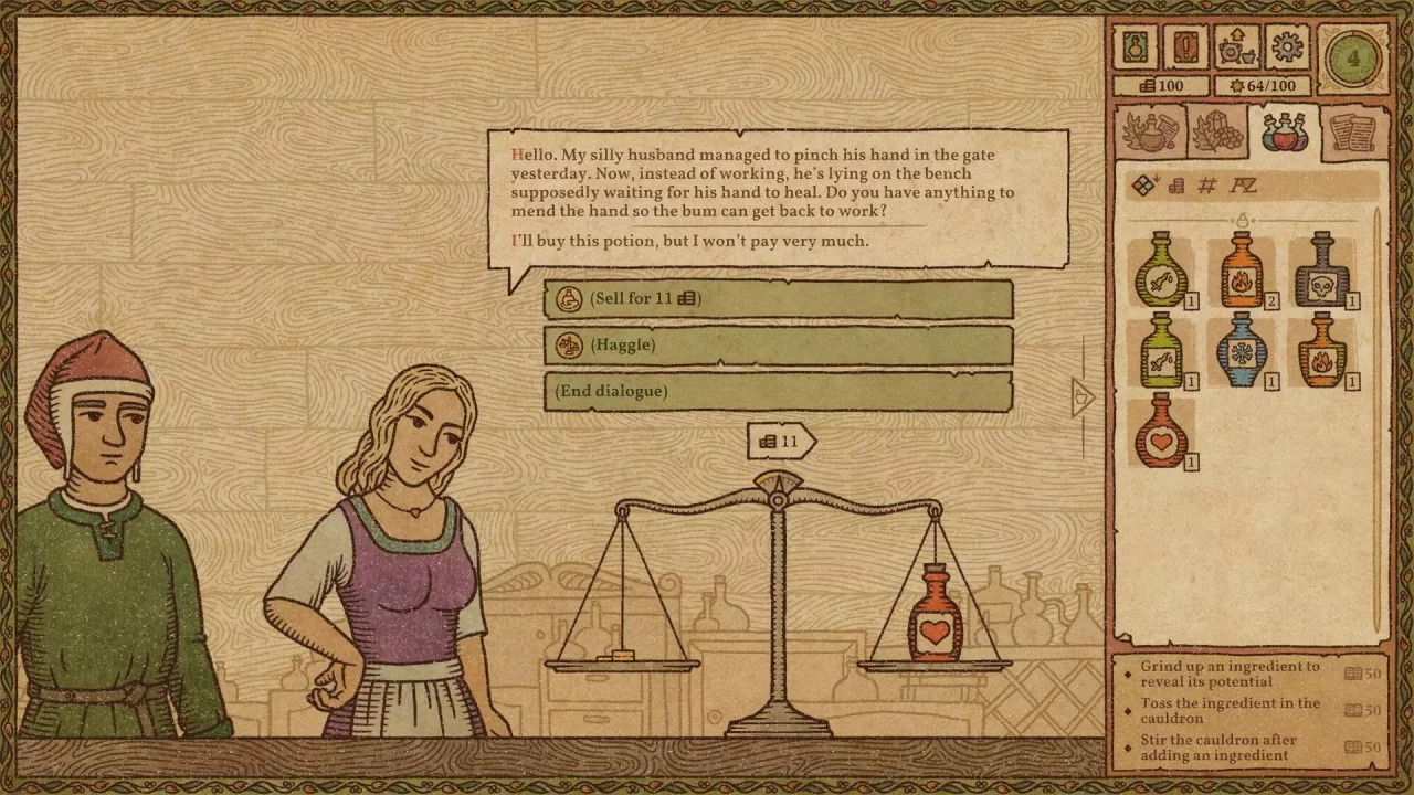 -Potion Craft: Alchemist Simulator Demo-游戏截图-好玩游戏库