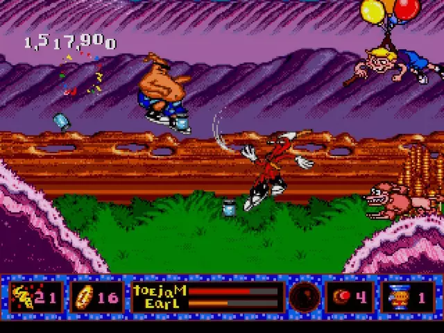 -Toejam & Earl in Panic on Funkotron-游戏截图-好玩游戏库