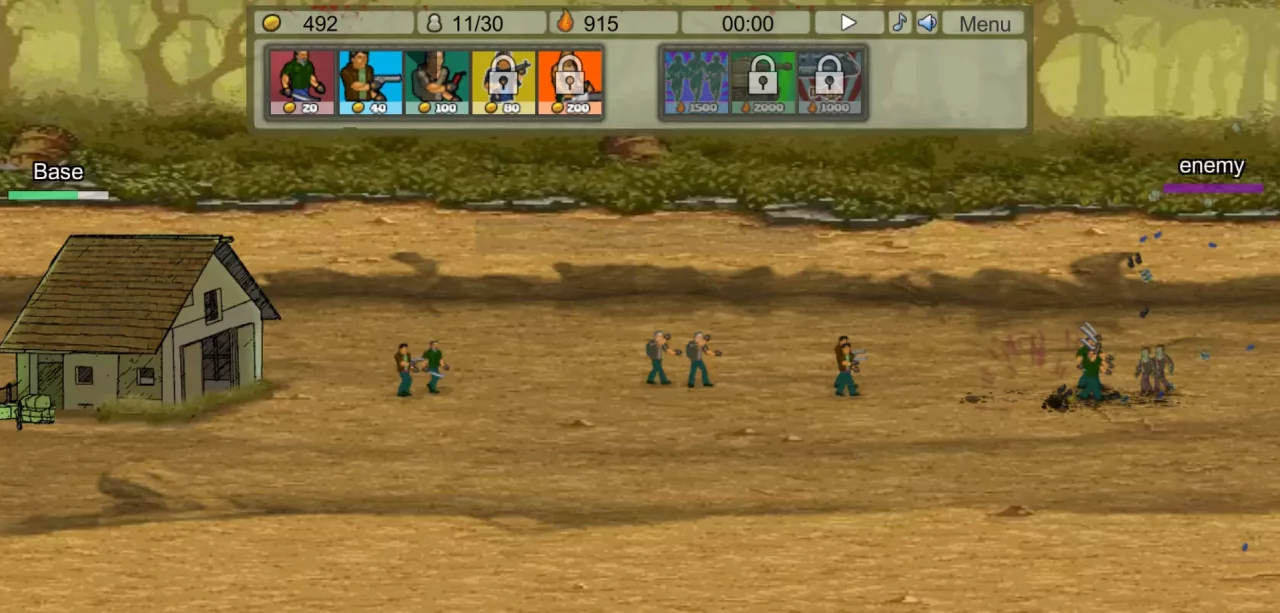 -Zombie Clicker Defense-游戏截图-好玩游戏库