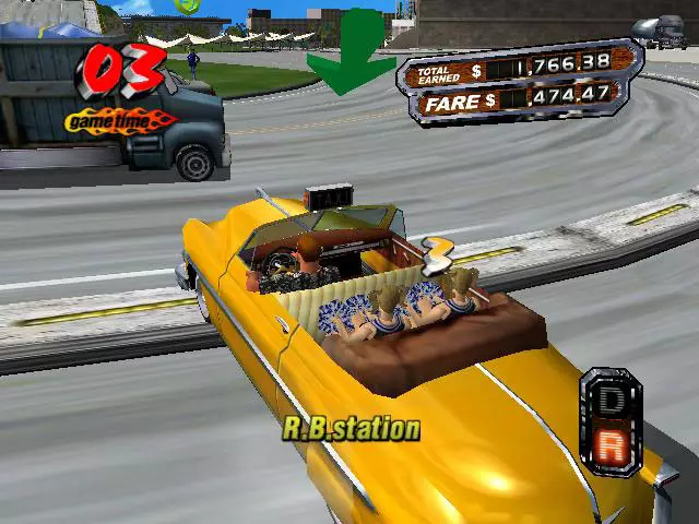 -Crazy Taxi 3-游戏截图-好玩游戏库