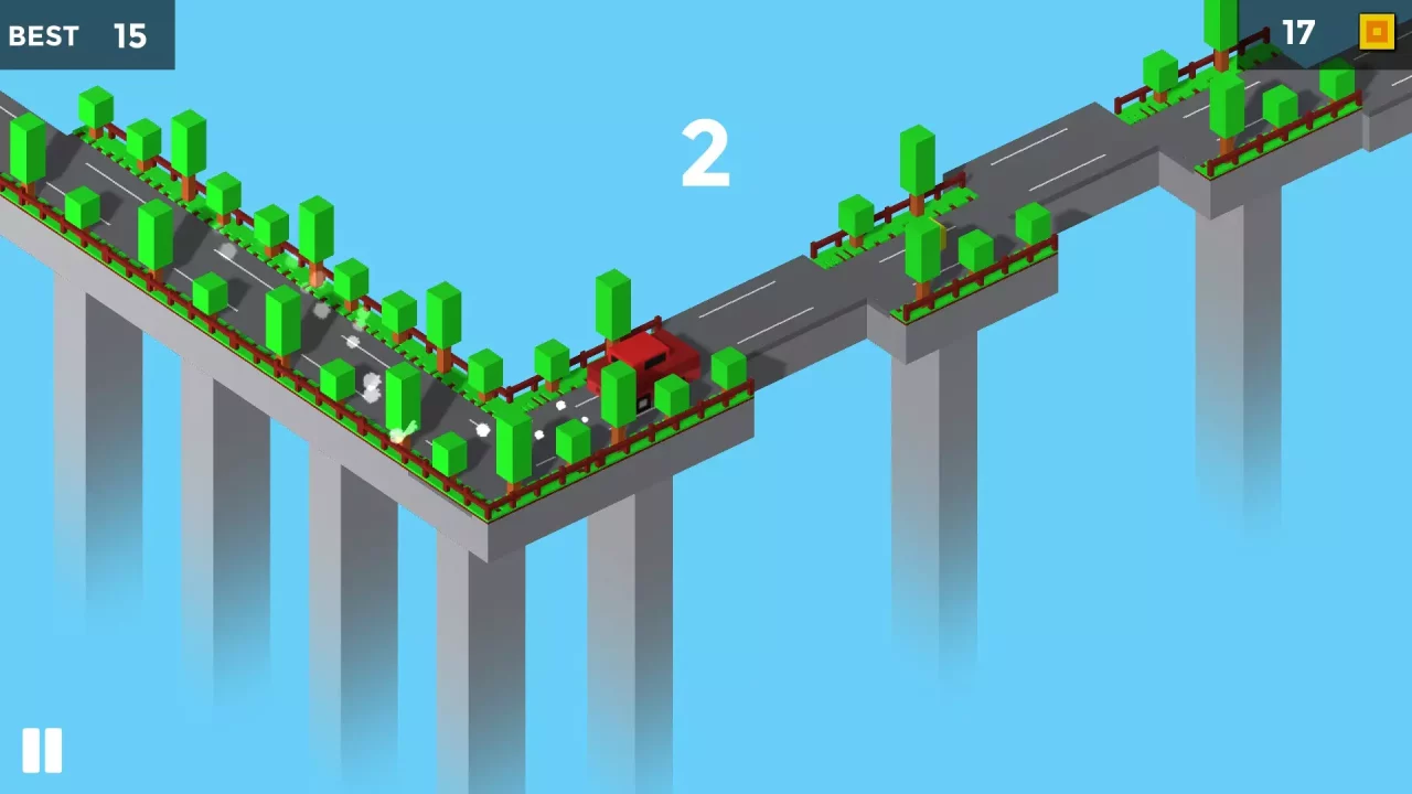 -Pixel Traffic: Risky Bridge-游戏截图-好玩游戏库