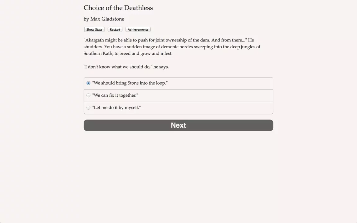 -Choice of the Deathless-游戏截图-好玩游戏库