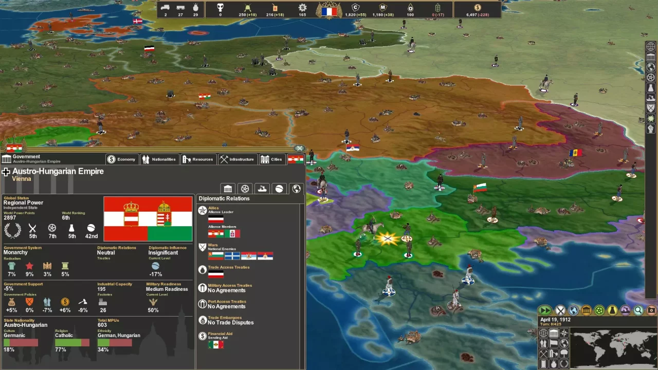 -Making History: The Great War-游戏截图-好玩游戏库