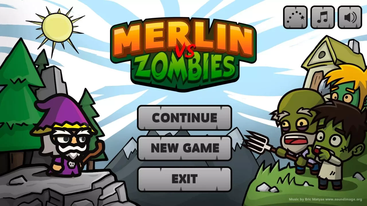-Merlin vs Zombies-游戏截图-好玩游戏库