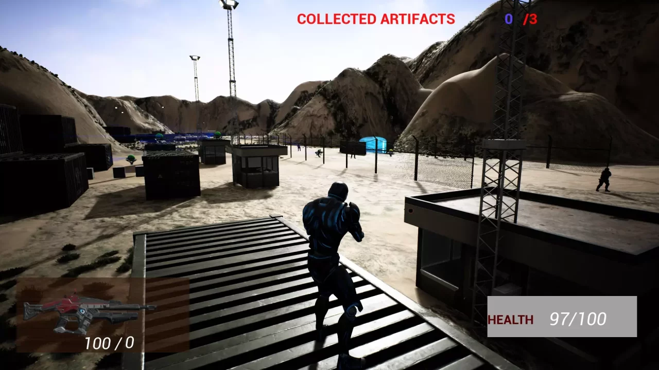 -Cyborg Invasion Shooter 2: Battle Of Earth-游戏截图-好玩游戏库
