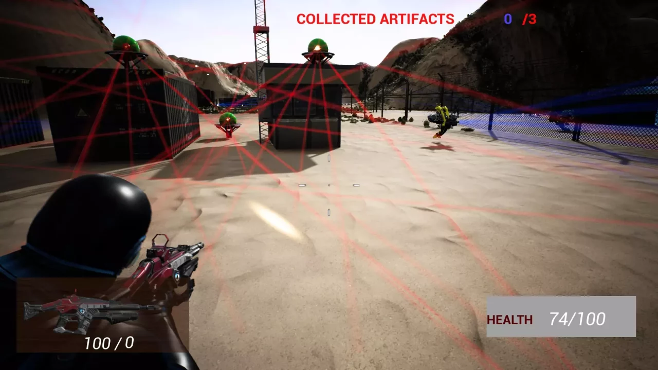 -Cyborg Invasion Shooter 2: Battle Of Earth-游戏截图-好玩游戏库