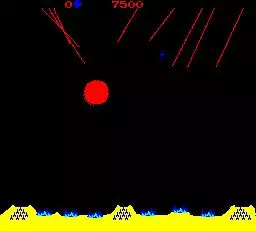 -Missile Command (1980)-游戏截图-好玩游戏库