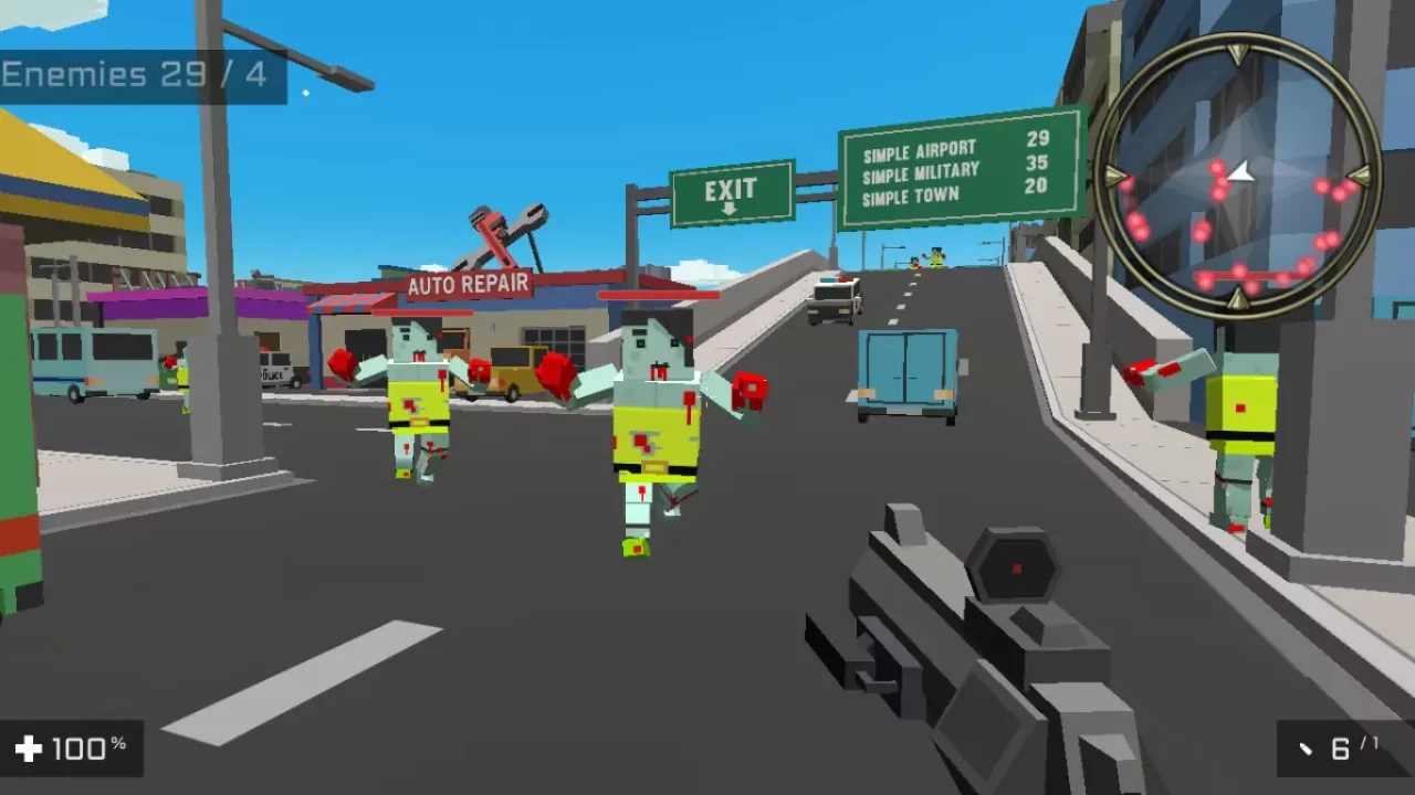 -Square Head Zombies 2 - FPS Game-游戏截图-好玩游戏库