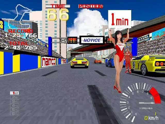 -Ridge Racer (1995)-游戏截图-好玩游戏库