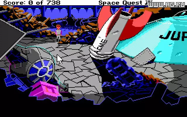 -Space Quest 3: The Pirates of Pestulon-游戏截图-好玩游戏库