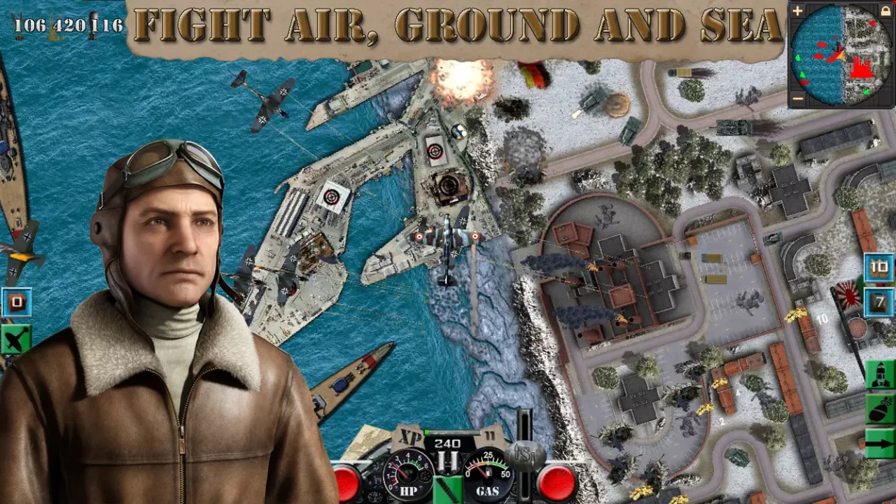 -War Birds: WW2 Air strike 1942-游戏截图-好玩游戏库