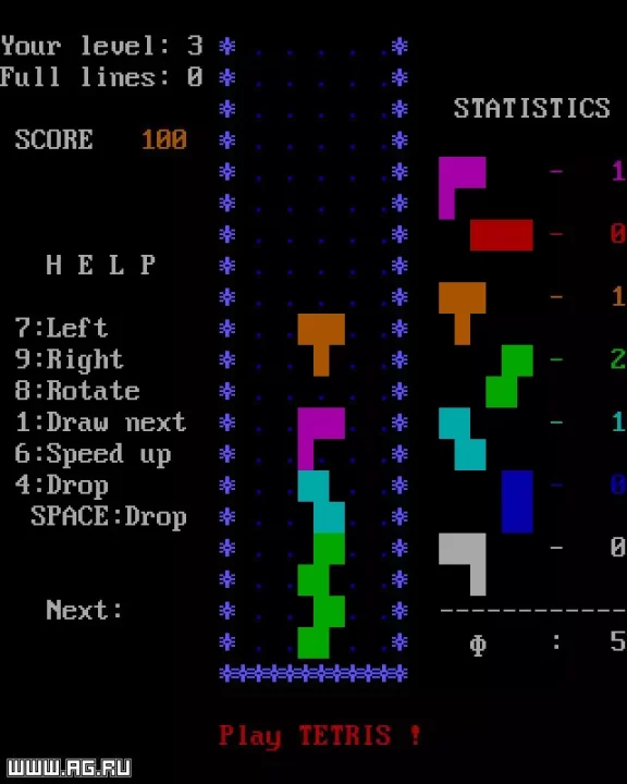 -Tetris (1986)-游戏截图-好玩游戏库