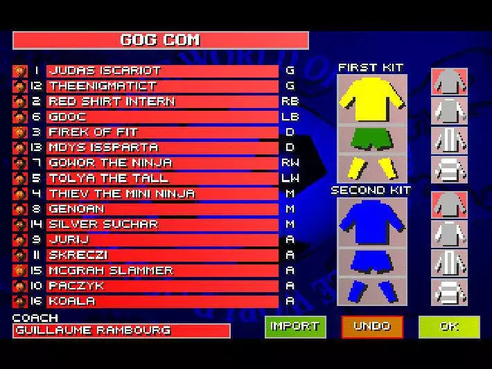 Sensible World of Soccer 96/97