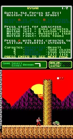 -Rygar (1987)-游戏截图-好玩游戏库