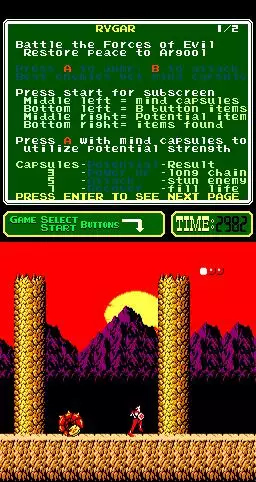 -Rygar (1987)-游戏截图-好玩游戏库