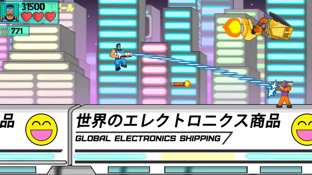 -Machine Gun Train Run-游戏截图-好玩游戏库