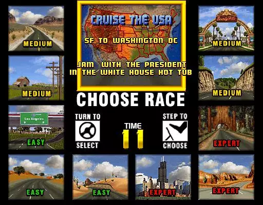 -Cruis'n USA (1996)-游戏截图-好玩游戏库