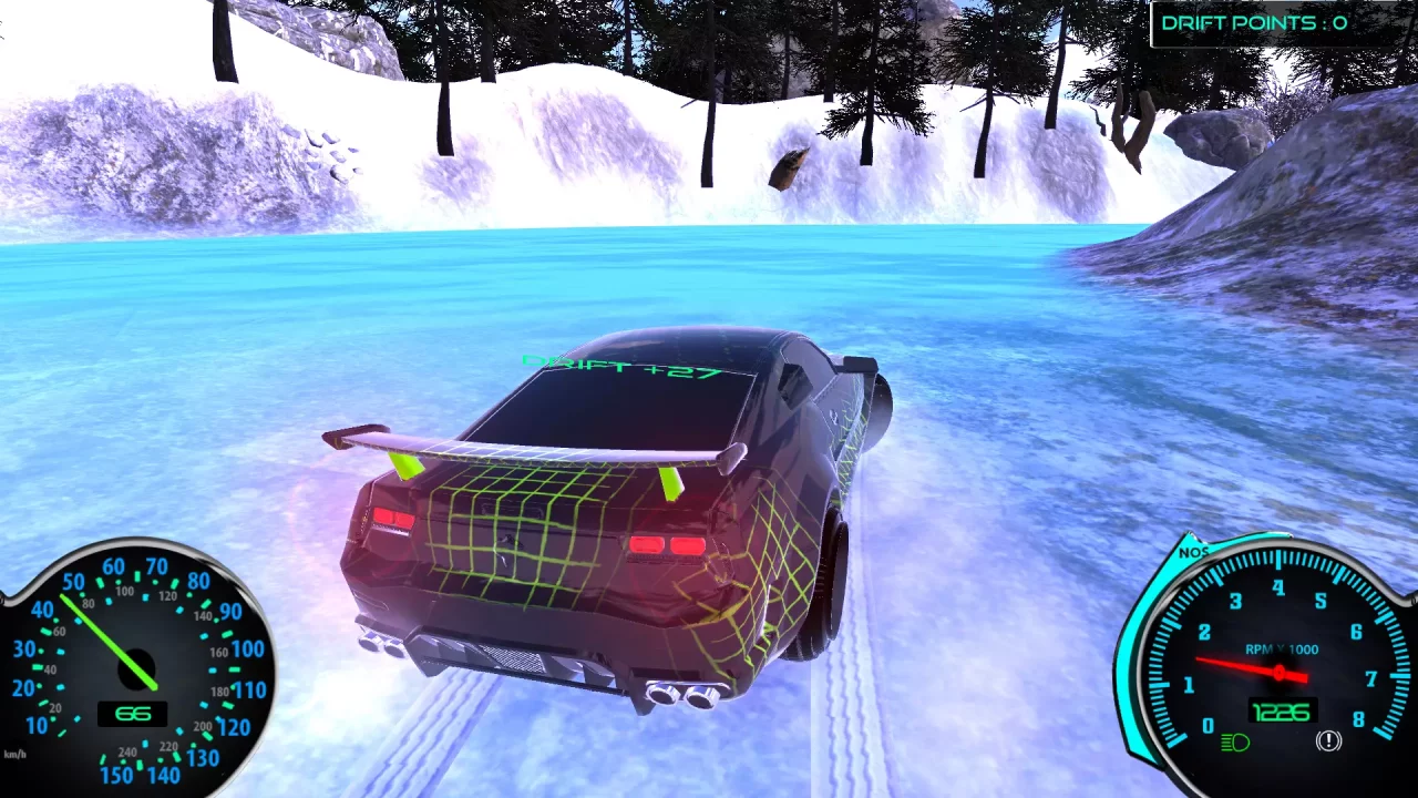 -Frozen Drift Race-游戏截图-好玩游戏库