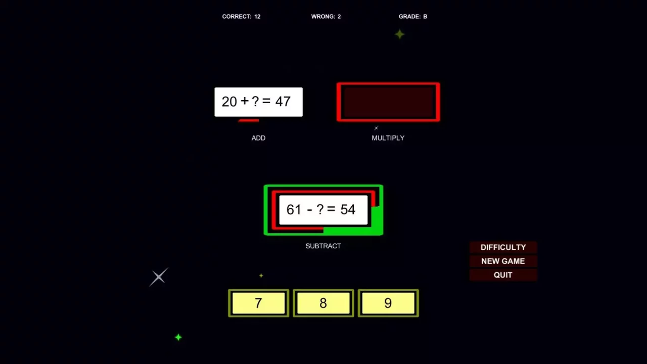 -Math Problem Challenge-游戏截图-好玩游戏库