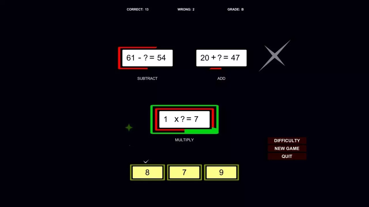 -Math Problem Challenge-游戏截图-好玩游戏库