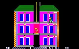 -Elevator Action (1983)-游戏截图-好玩游戏库