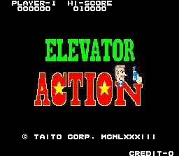 -Elevator Action (1983)-游戏截图-好玩游戏库