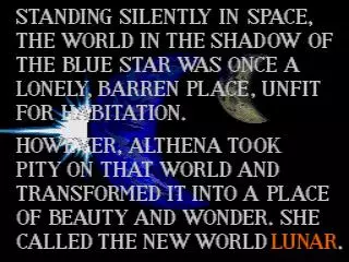 Lunar: Eternal Blue