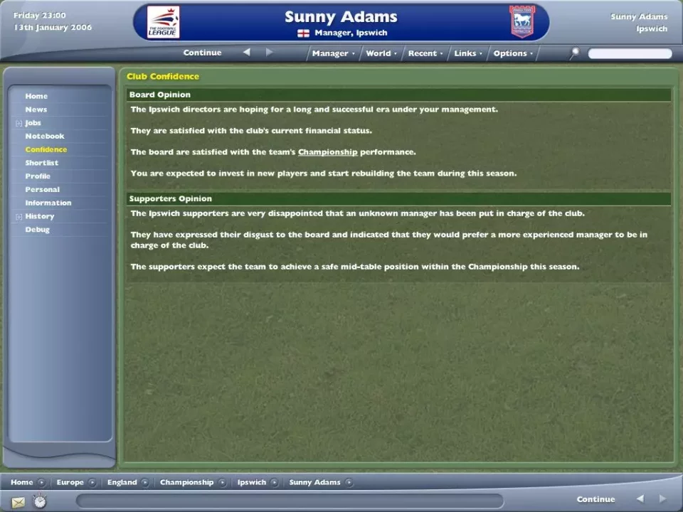 -Football Manager 2006-游戏截图-好玩游戏库