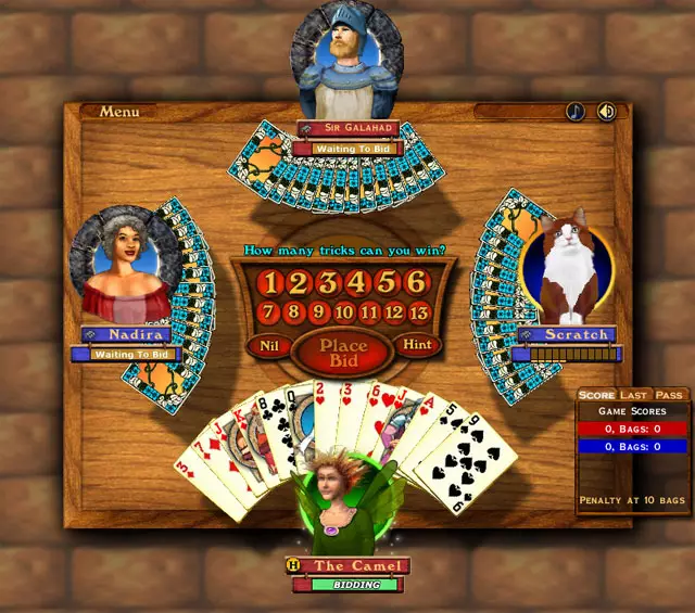 -Hardwood Spades-游戏截图-好玩游戏库