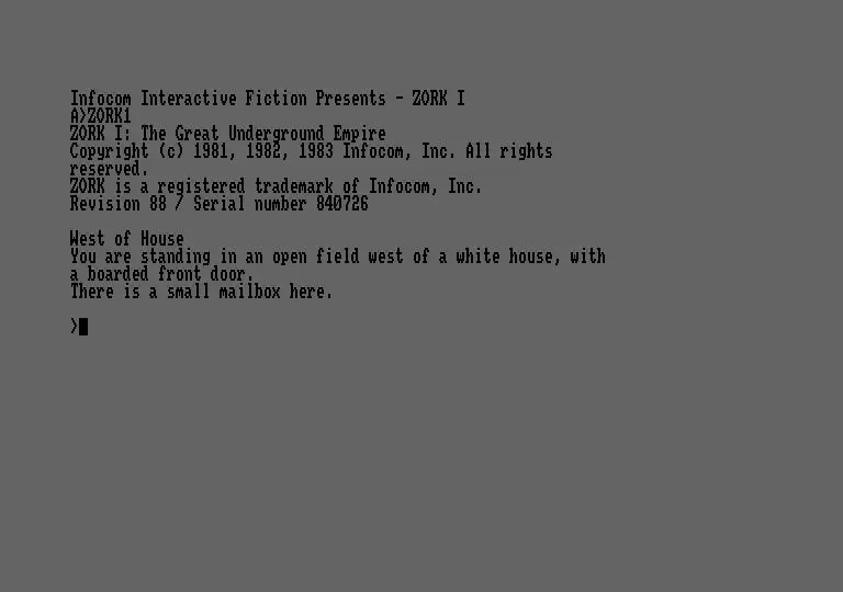 -Zork I-游戏截图-好玩游戏库